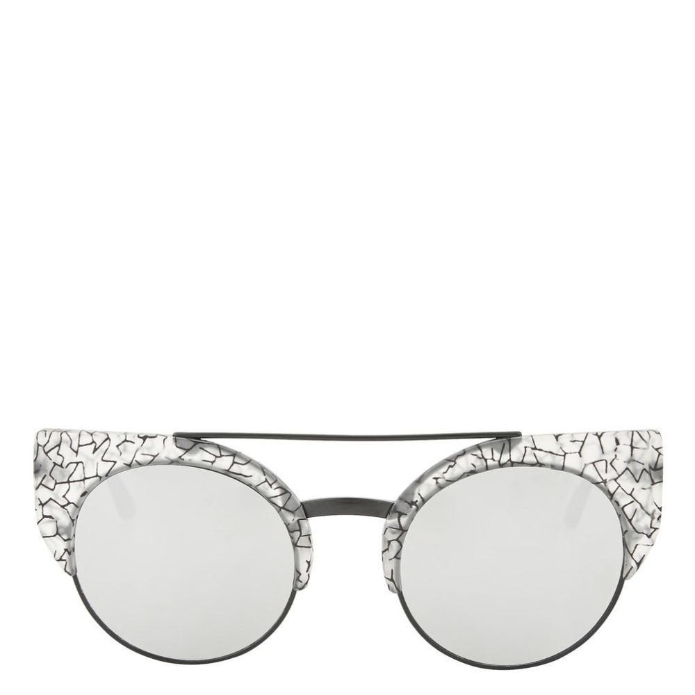NWT Topshop Cat Eye CARREY Browbar Sunglasses